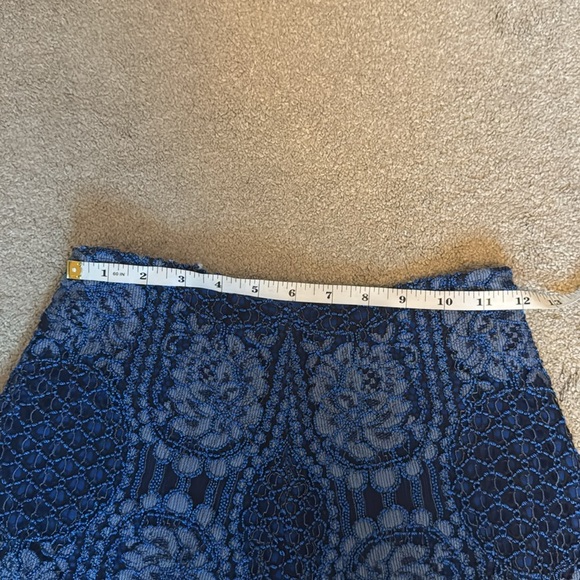 ALEXIS Gigi Shorts Passionate Blue Crochet Knit Size 24 / XS - Picture 5 of 8